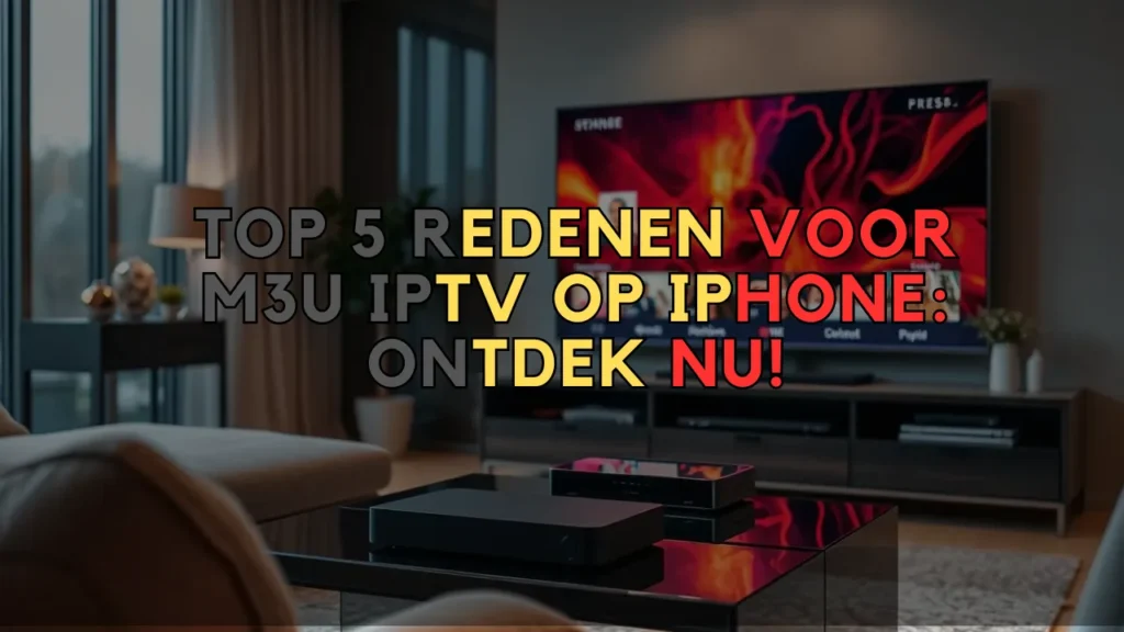 m3u iptv op iphone