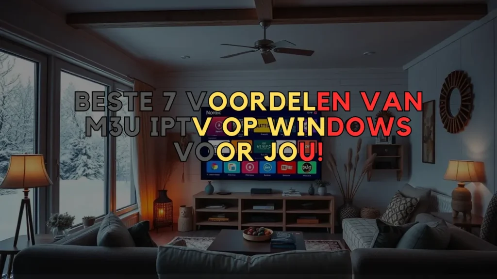 m3u iptv op windows