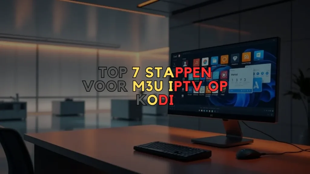 M3U IPTV op Kodi
